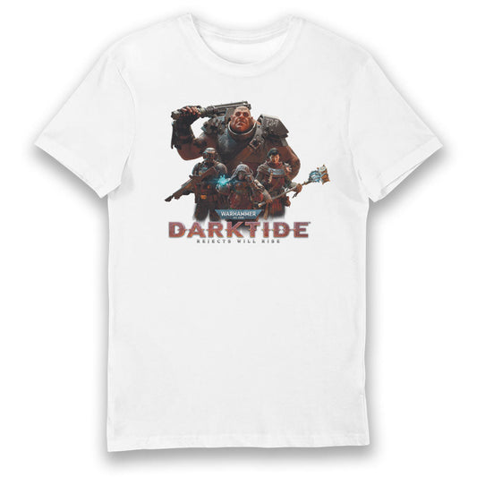 Warhammer 40,000 Darktide Character Rejects Will Rise T-Shirt