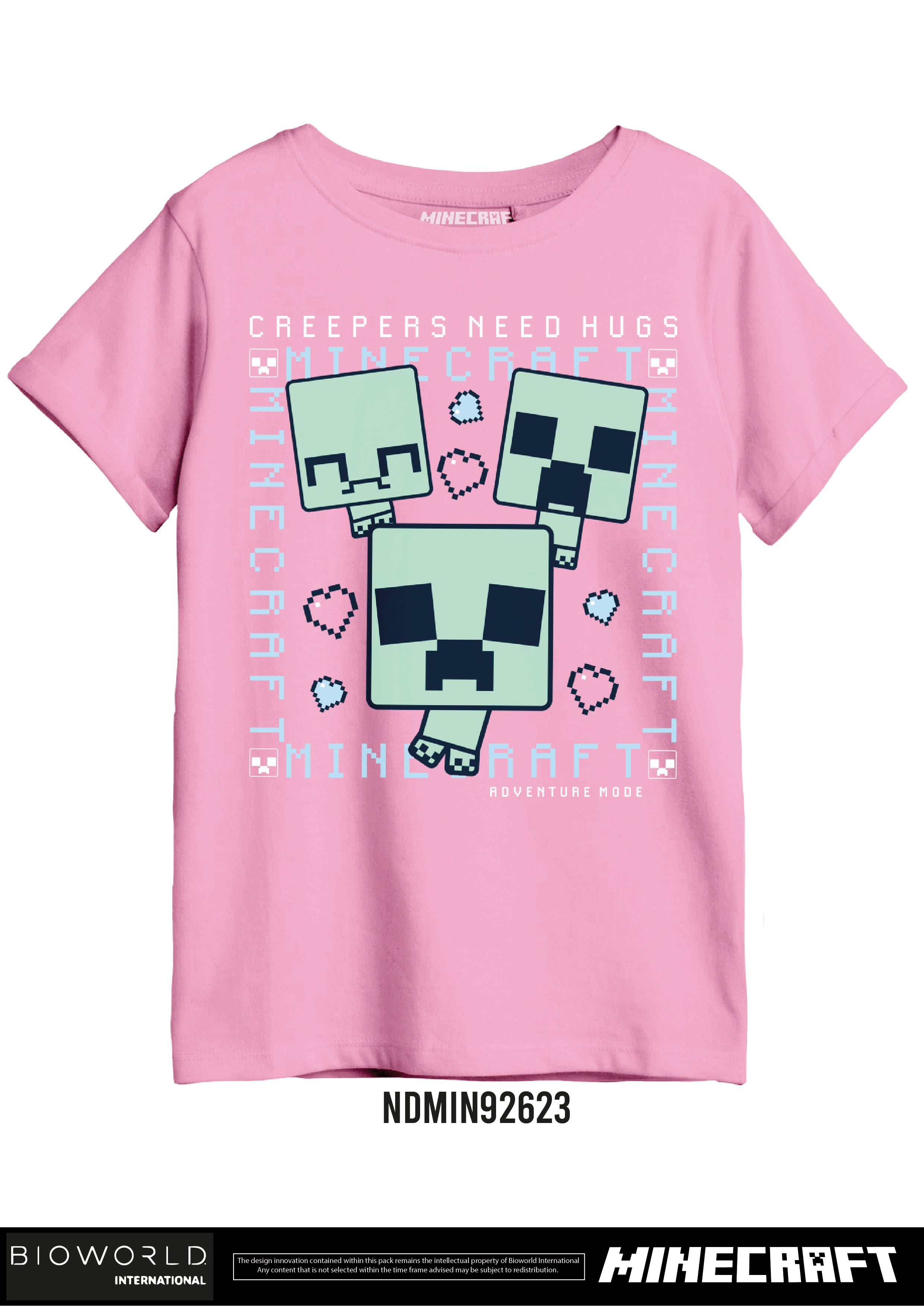 Minecraft Creepers Hugs NJScreenprints