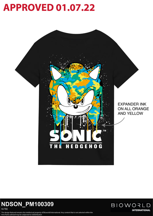Sonic Paint Splatter