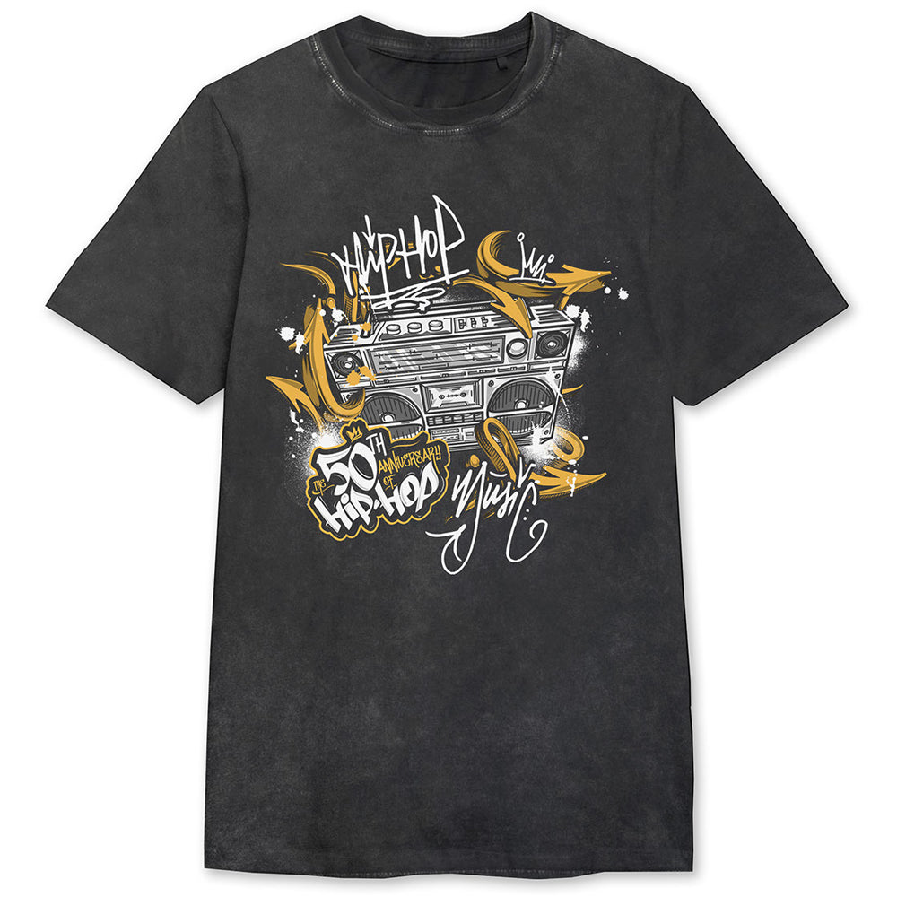 T-shirt Blanc Mitchell & Ness 50e Anniversaire Hip Hop - Rap - Taille L