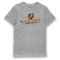 Load image into Gallery viewer, DC Comics The Flash Logo Grey Adults T-Shirt
