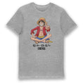 Load image into Gallery viewer, One Piece Luffy Grey Adults T-Shirt

