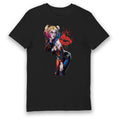 Load image into Gallery viewer, Harley Quinn Zombie Kiss Adults T-Shirt
