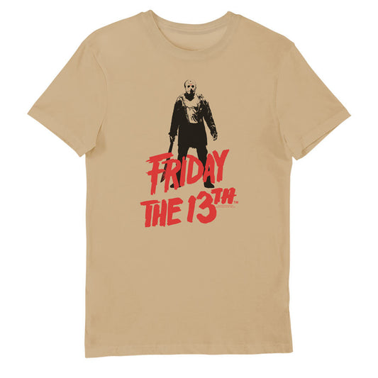 Friday The 13th Jason Sand Adults T-Shirt