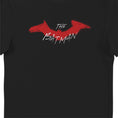 Load image into Gallery viewer, The Batman Movie Red Graffiti Spray Logo Adults T-Shirt
