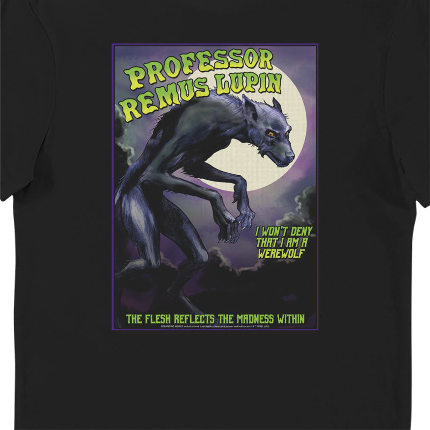 Harry Potter Professor Remus Lupin Werewolf Adults T-Shirt