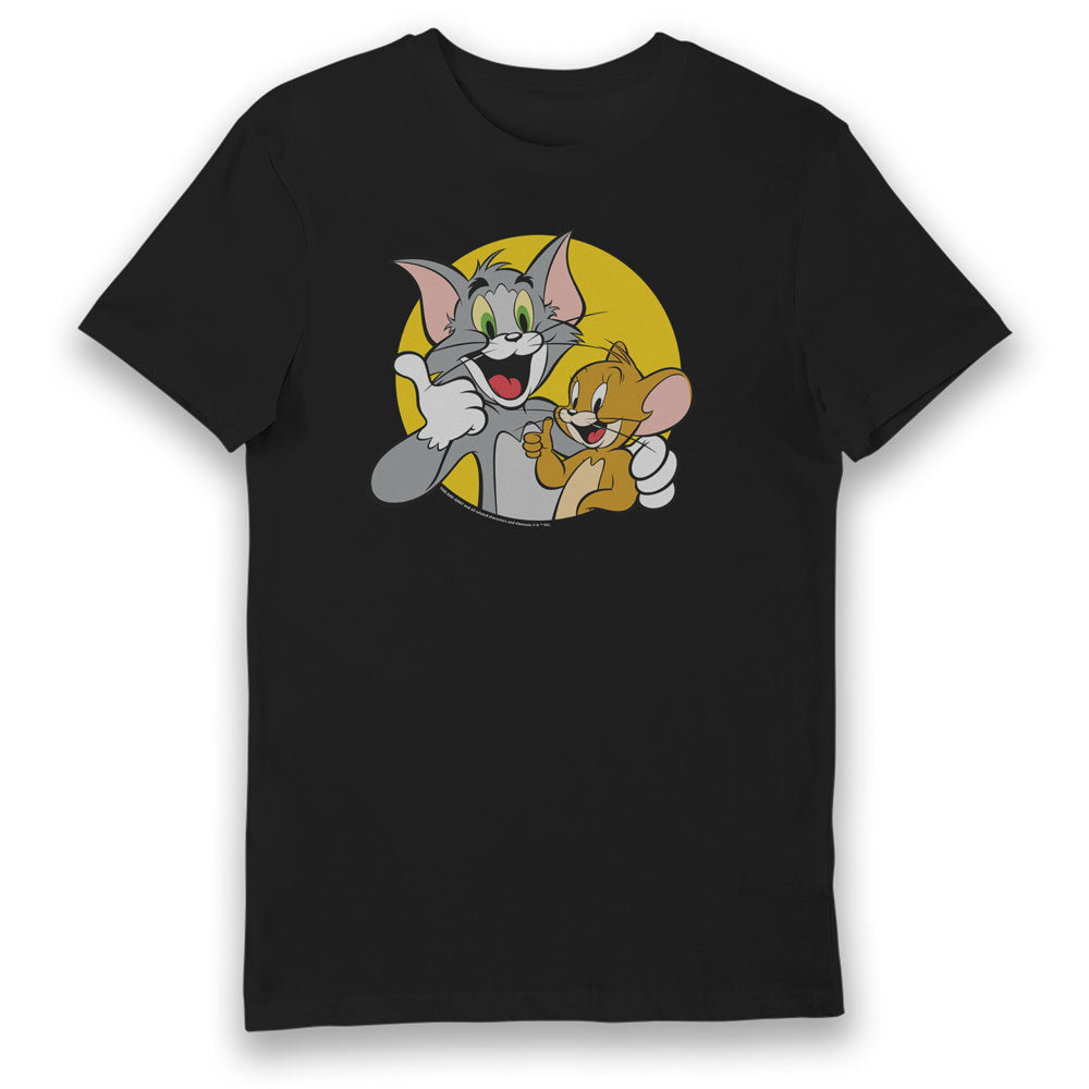 Tom and Jerry Thumbs Up Adults T-Shirt