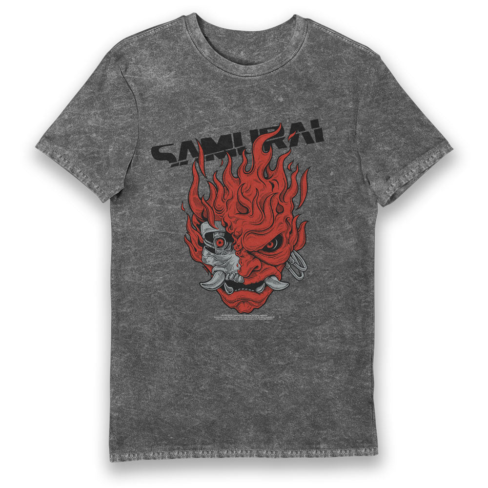 Cyberpunk Samurai Iconic Vintage Style Adults T-Shirt