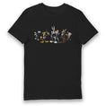 Load image into Gallery viewer, Looney Tunes & Harry Potter Characters Adults Black T-Shirt
