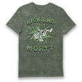 Load image into Gallery viewer, Rick and Morty Slime Green Eco Wash Adults T-Shirt
