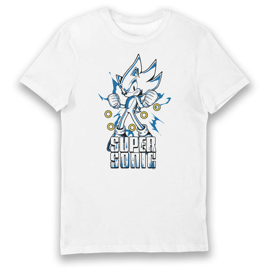Sonic the Hedgehog Super Speed Rings Adults T-Shirt