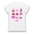 Load image into Gallery viewer, Barbie Doll Sold Separately Shoes and Handbags Ladies Fit T-Shirt
