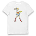 Load image into Gallery viewer, Looney Tunes & DC Comics Lola Bunny Wonder Woman Adults T-Shirt

