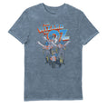 Load image into Gallery viewer, The Wizard Of Oz Blue Vintage Winged Monkeys & Toto Adults T-Shirt
