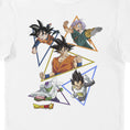 Load image into Gallery viewer, Dragon Ball Super Triangle Characters Adults T-Shirt
