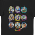 Load image into Gallery viewer, Dragon Ball Z Circle Characters Adults T-Shirt
