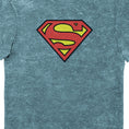Load image into Gallery viewer, DC Comics Superman Classic Logo Eco Wash Adults T-Shirt
