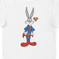 Load image into Gallery viewer, Looney Tunes & DC Comics Bugs Bunny Superman Adults T-Shirt
