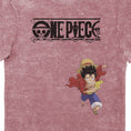 Load image into Gallery viewer, One Piece Luffy Pirates Vintage Red Adults T-Shirt
