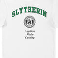 Load image into Gallery viewer, Harry Potter Slytherin Collegiate Style T-Shirt
