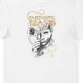 Load image into Gallery viewer, Fantastic Beasts The Crimes of Grindelwald Newt Scamander Ladies White T-Shirt
