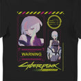 Load image into Gallery viewer, Cyberpunk Edgerunners Lucy Black Adults T-Shirt
