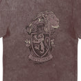 Load image into Gallery viewer, Harry Potter Gryffindor House Crest Red Vintage Style Adults T-Shirt

