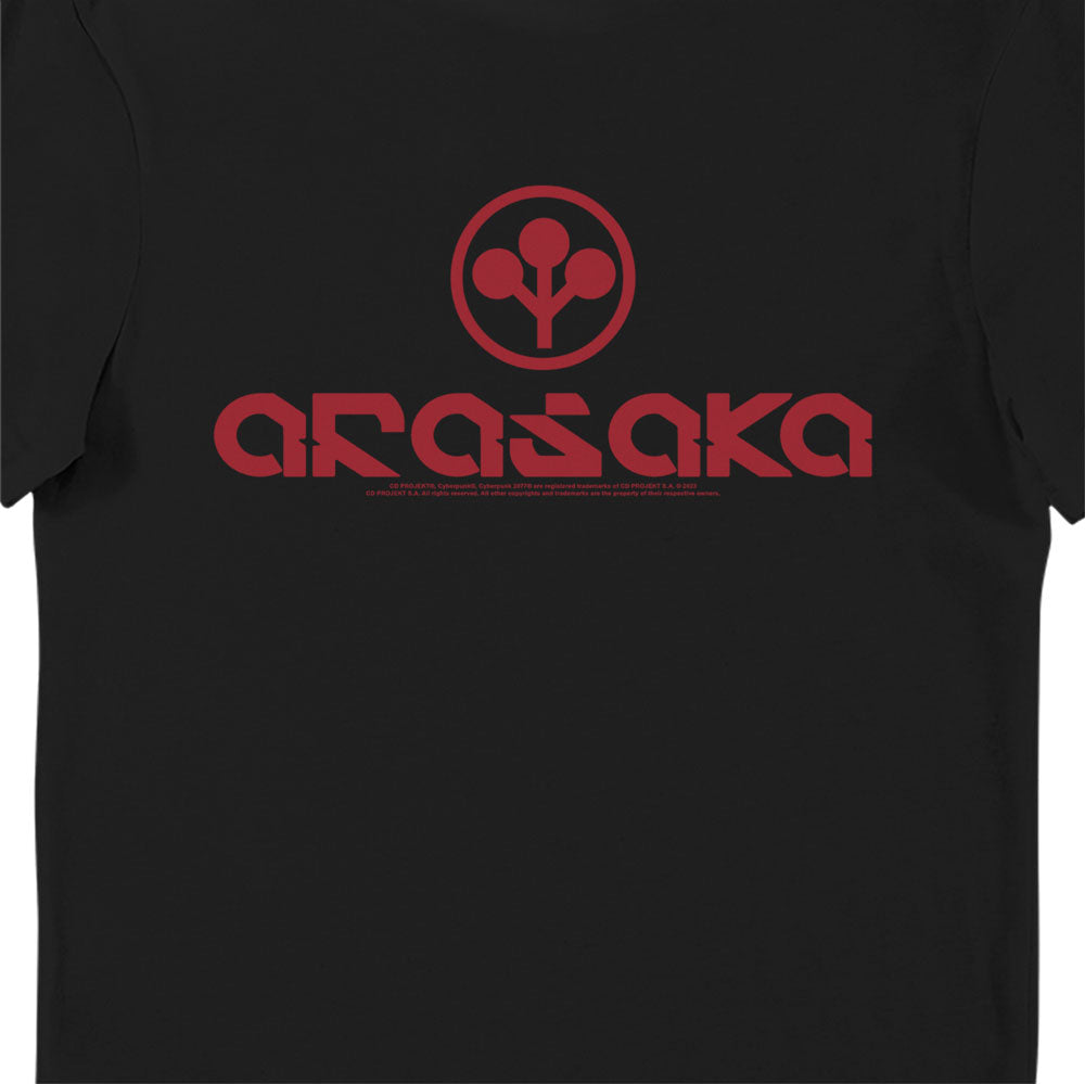 Cyberpunk Arasaka Corporate Logo Adults T-Shirt – NJScreenprints