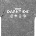 Load image into Gallery viewer, Warhammer 40,000 Darktide Character Class Symbols Grey Eco Wash Adults T-Shirt
