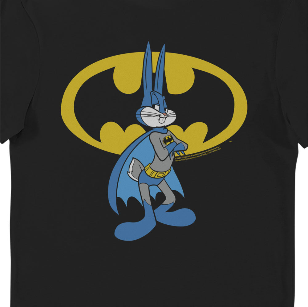 Looney Tunes & DC Comics Bugs Bunny Batman Adults T-Shirt