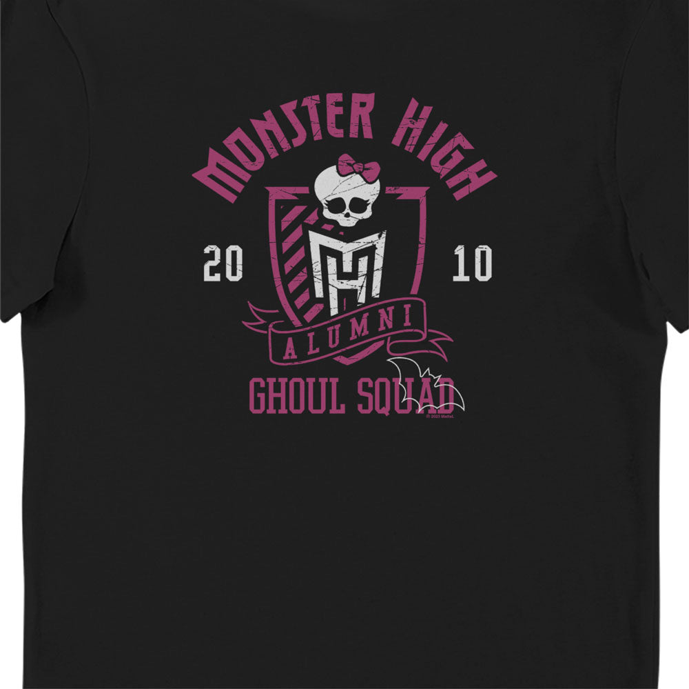 Monster High Ladies Black Ghoul Squad T-Shirt
