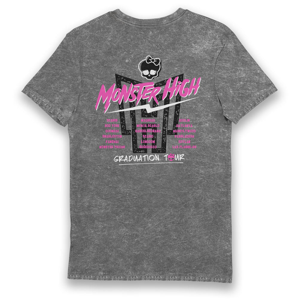 Monster High Graduation Tour Vintage Style Adults T-Shirt