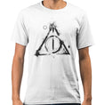 Load image into Gallery viewer, Harry Potter Deathly Hallows T-Shirt White
