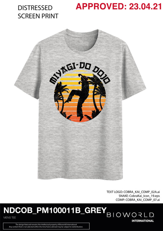 Cobra Kai Miyagi-Do DoJo Grey