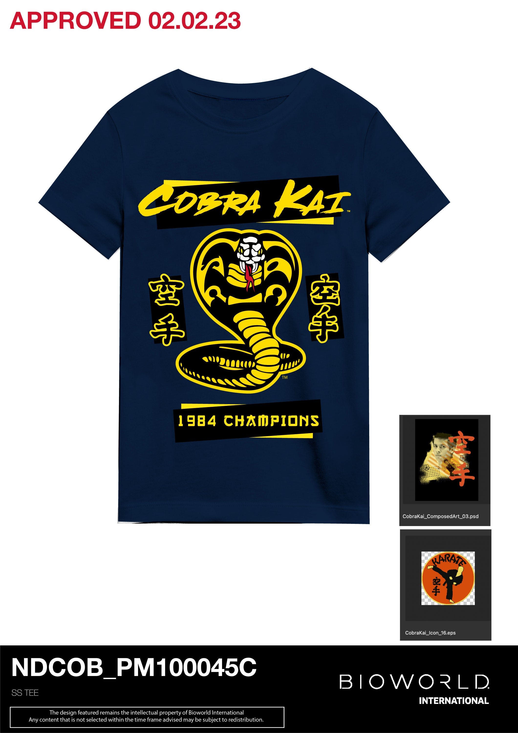 Cobra Kai 1984 Champions