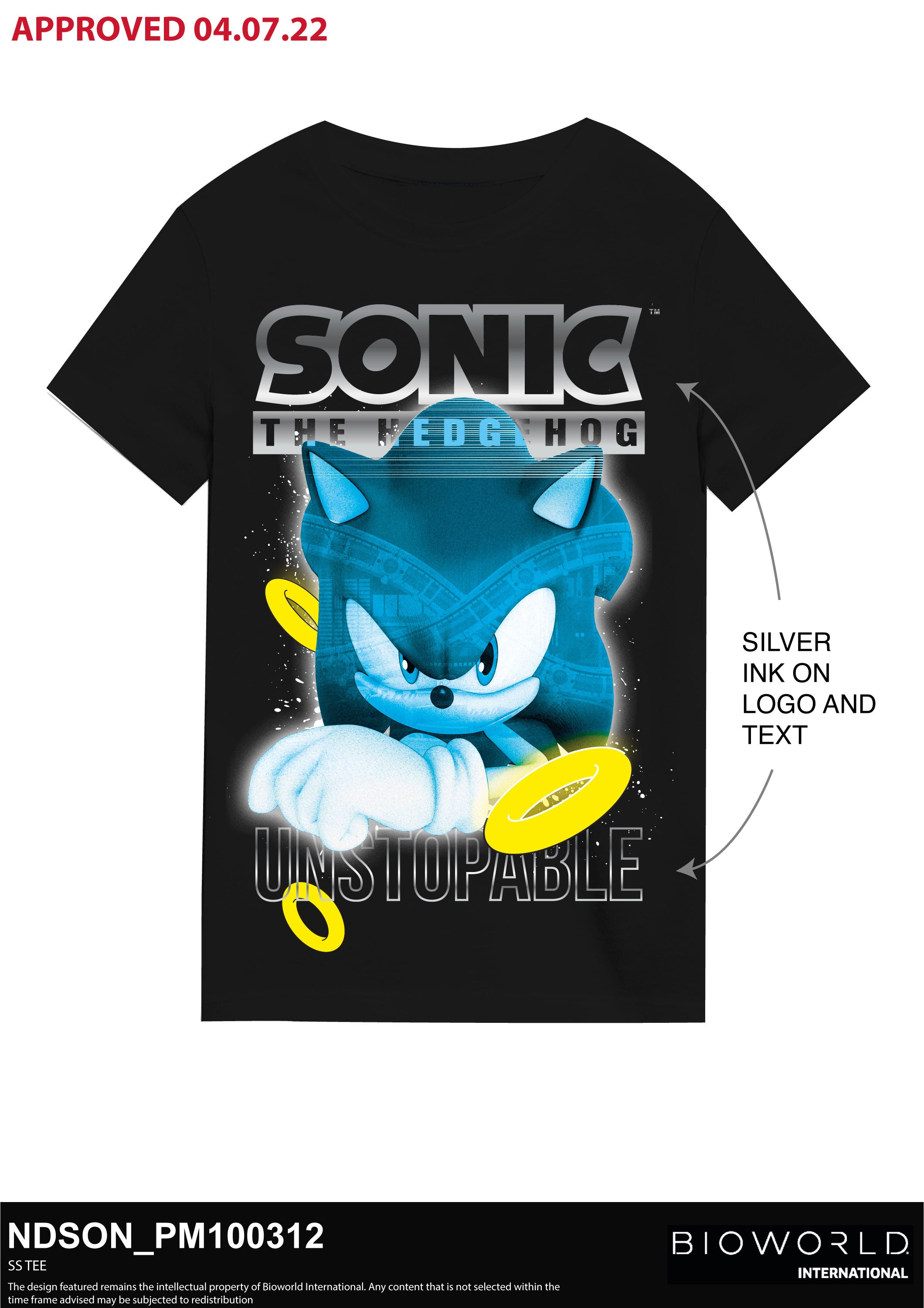 Sonic Unstoppable – NJScreenprints